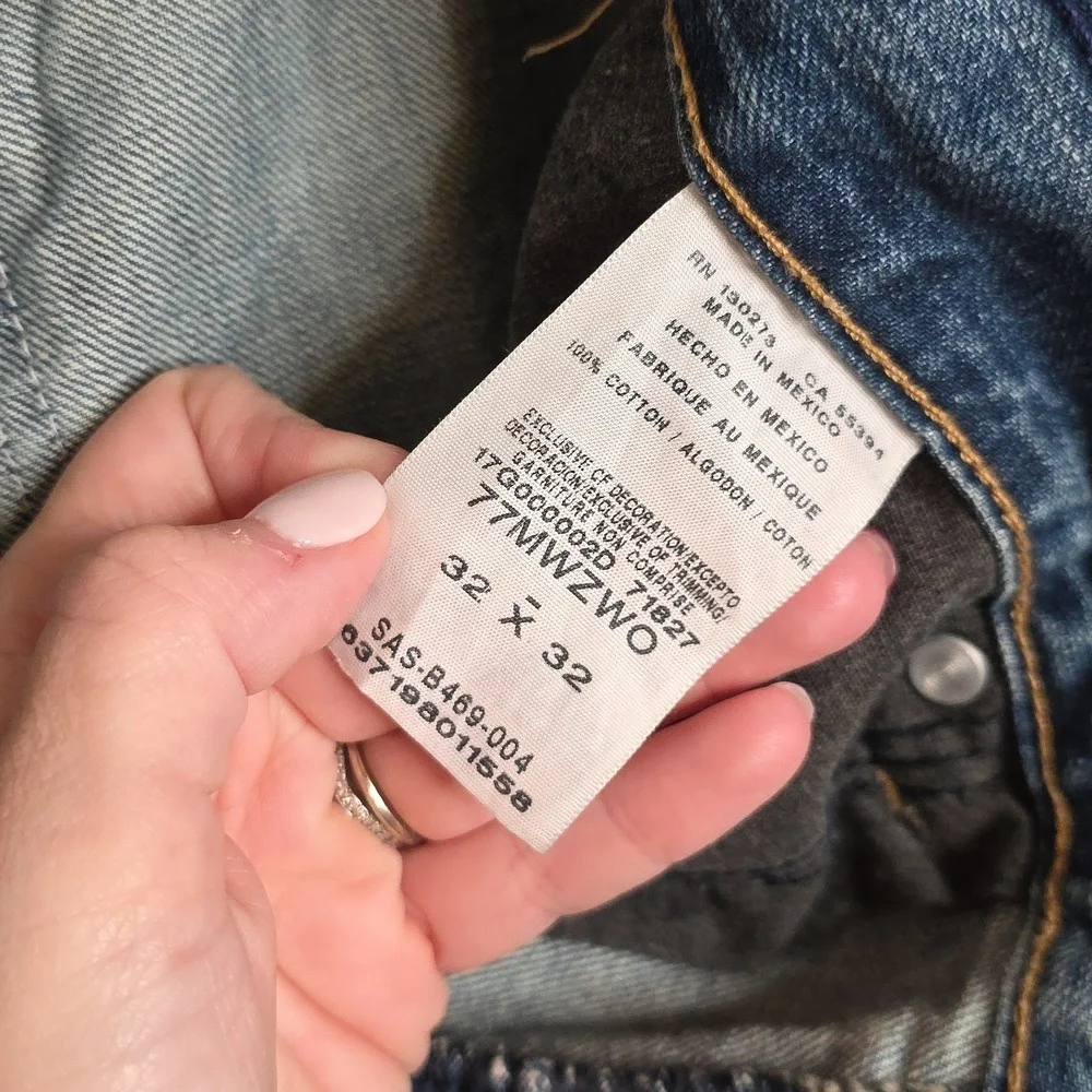 Wrangler Men's RETRO slim Boot Blue Jeans 32x32
